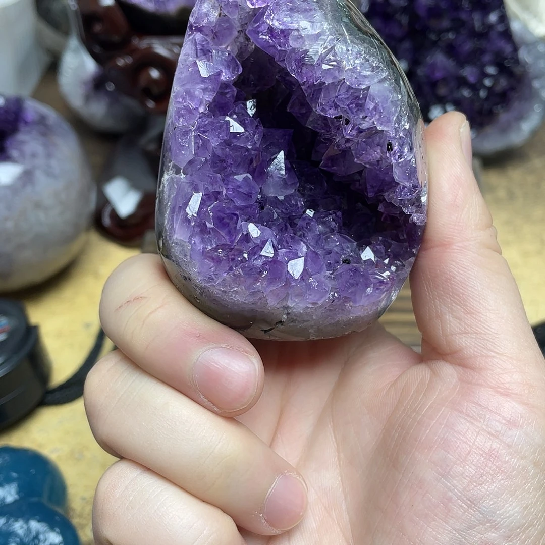 未镶嵌大型摆件（非配饰）紫晶