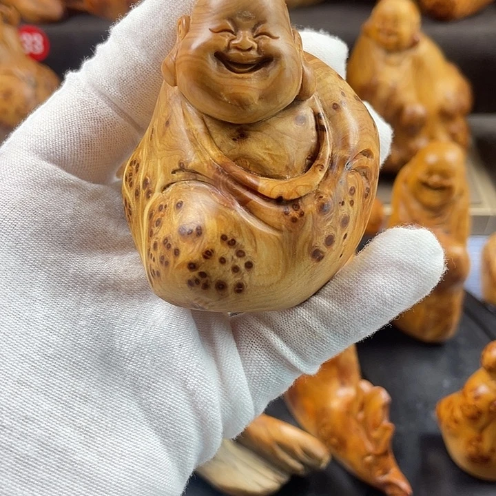 柏木（崖柏）米勒手把件