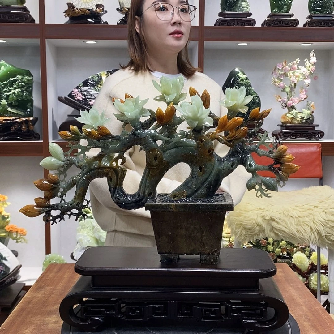 *****玉山水摆件 玄关摆件
