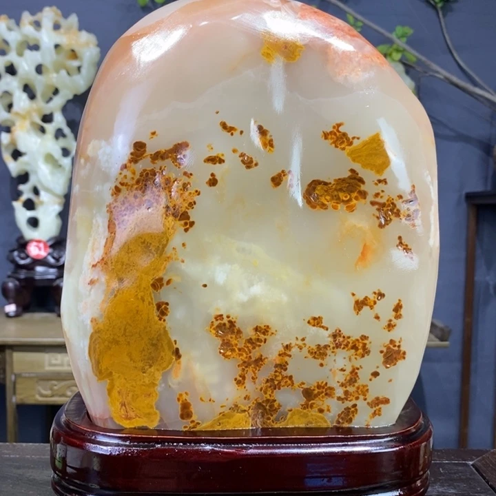 石材精品古青石摆件