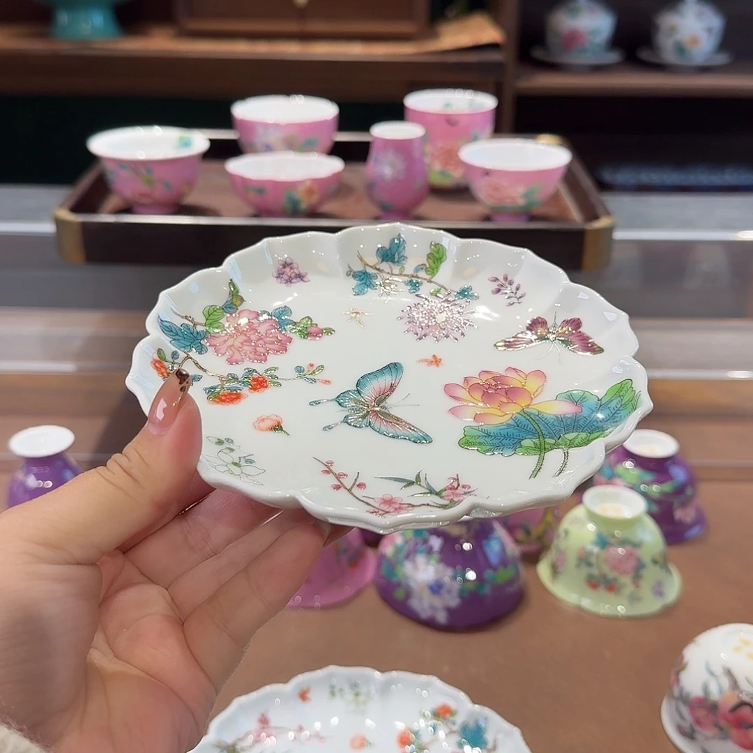 珐琅彩主人杯茶具系列