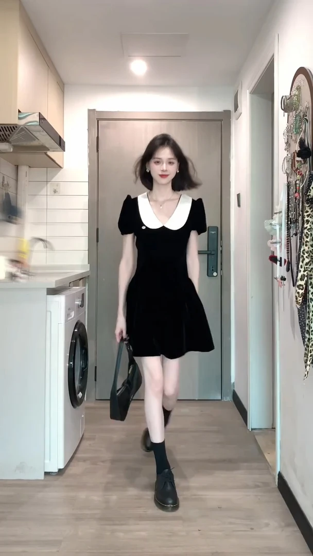 2025夏季新款时尚连衣裙气质显瘦洋气休闲百搭性感辣妹甜美连衣裙