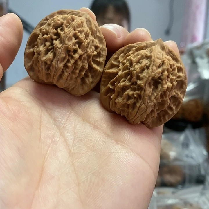 文玩核桃把件39老款狮子头