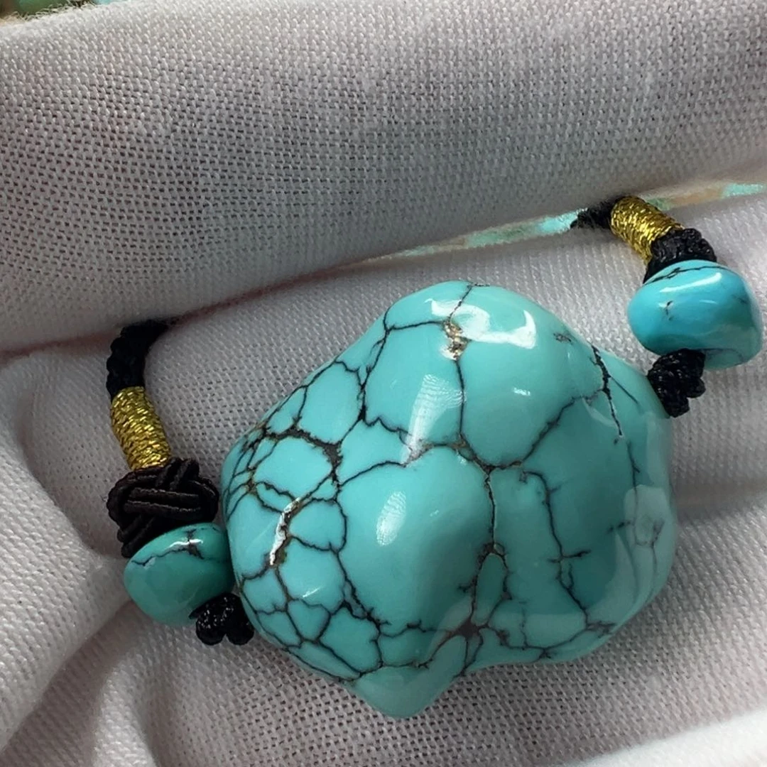 未镶嵌绿松石随形21mm