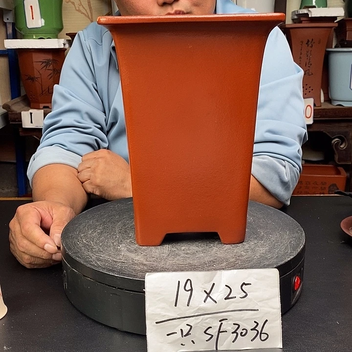 紫砂花盆紫砂花盆货号一只SF3036