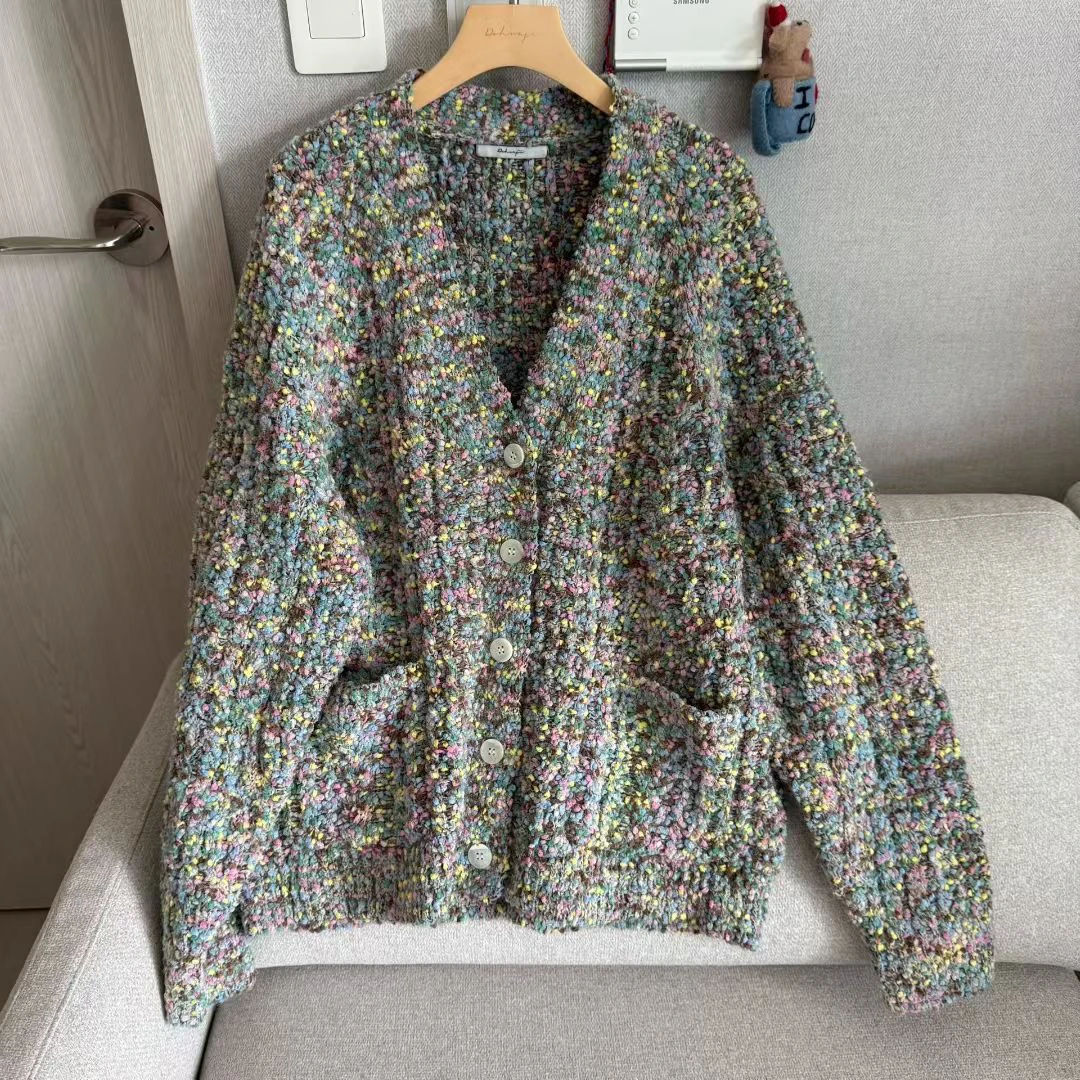 正品 东大门doh手工毛衣开衫 n0退