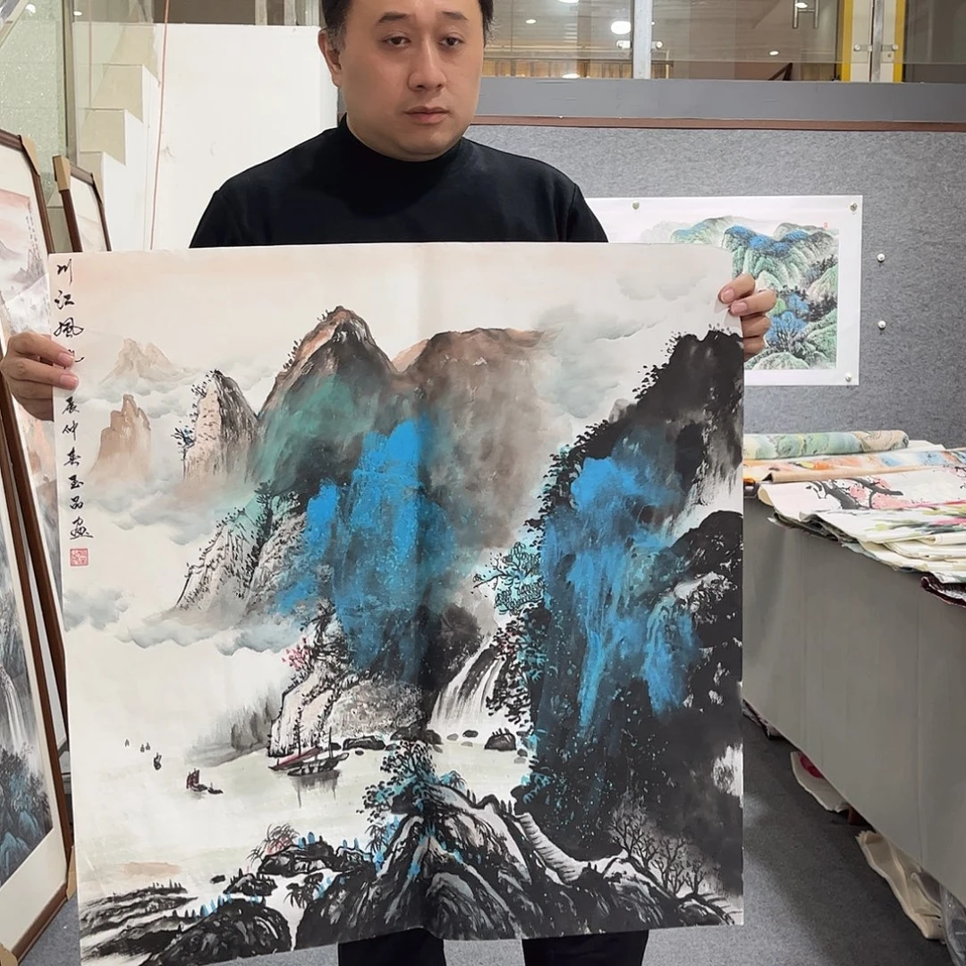 国画LT国画单幅任发