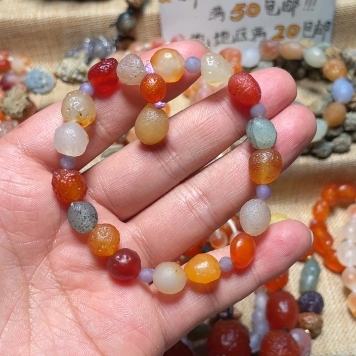 合金手链玛瑙/玉髓