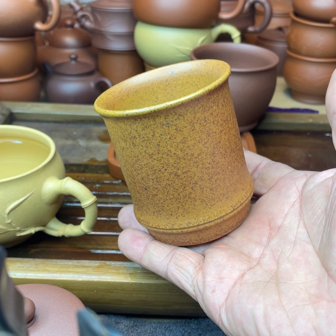 茶壶紫砂原矿本绿火云烧