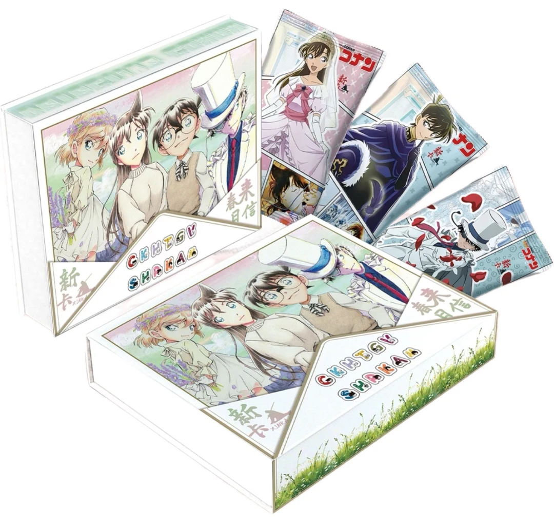 【椰椰对对碰】新卡第四弹 名侦探柯南名推理收藏卡盲盒（二创代拆）