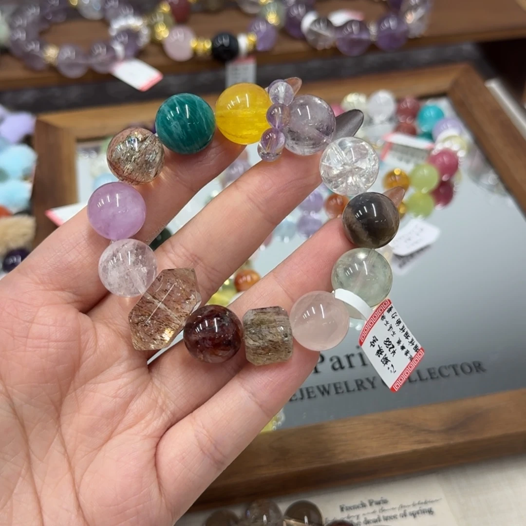 水晶未镶嵌手串价格188