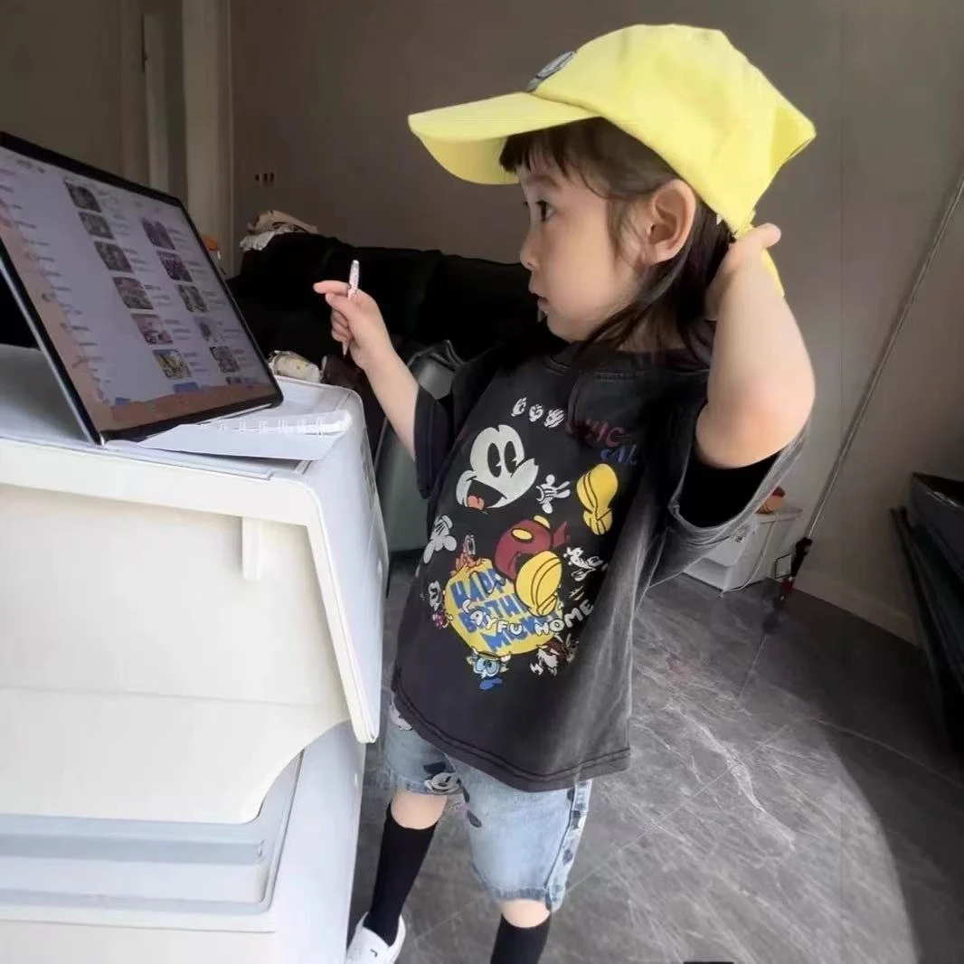 宝宝夏季米老鼠亲子短袖36207