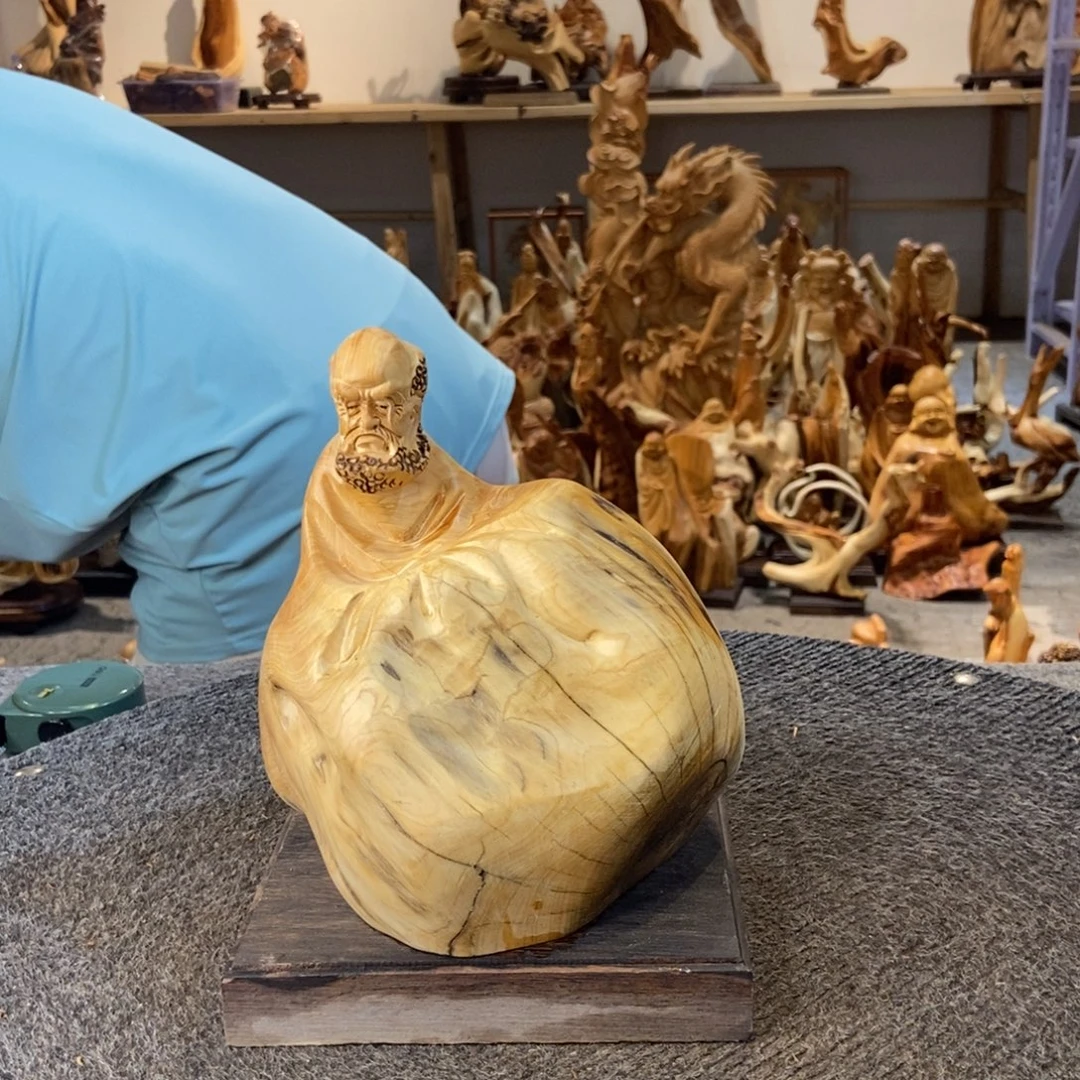 柏木（崖柏）太行崖柏根雕摆件