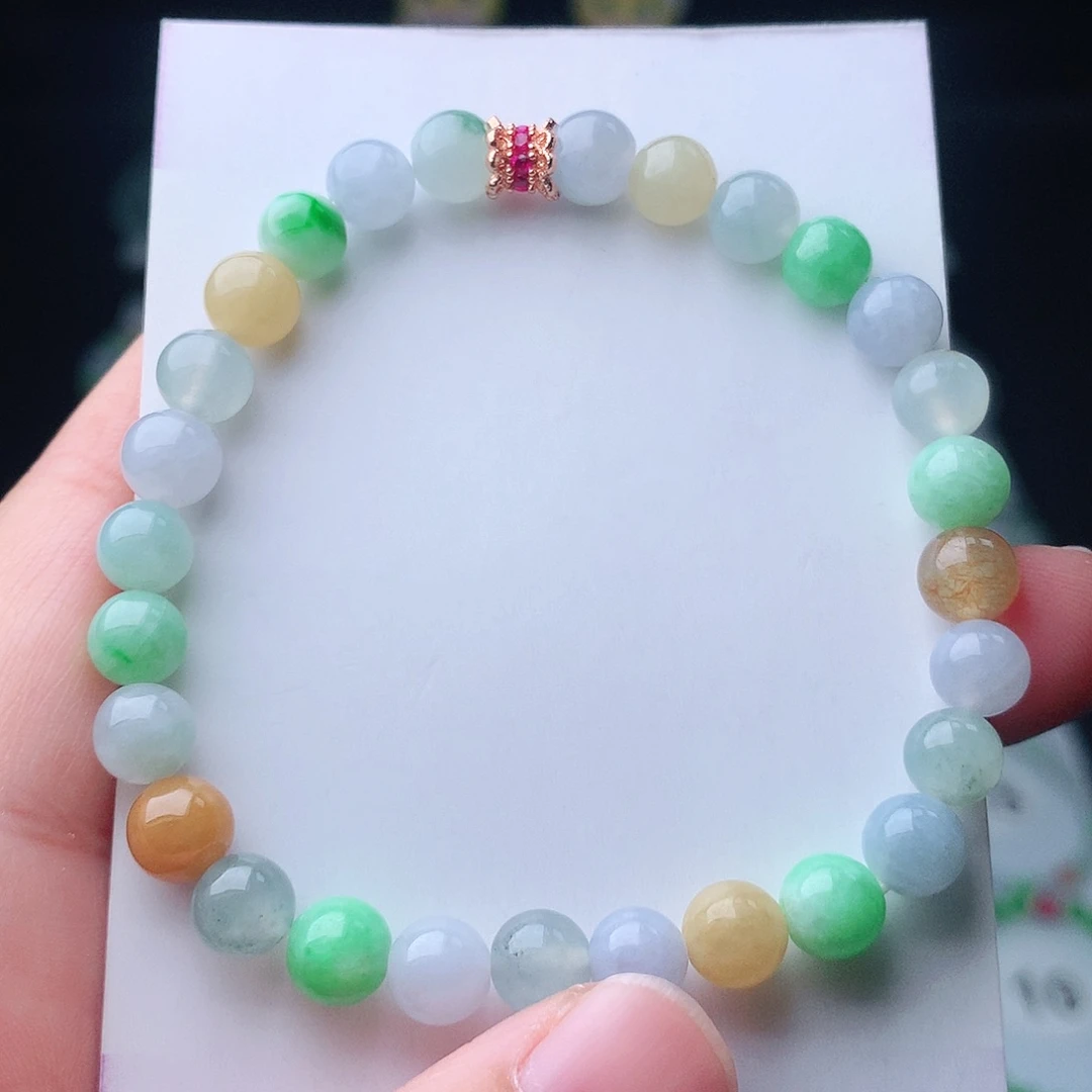 翡翠未镶嵌手链翡翠