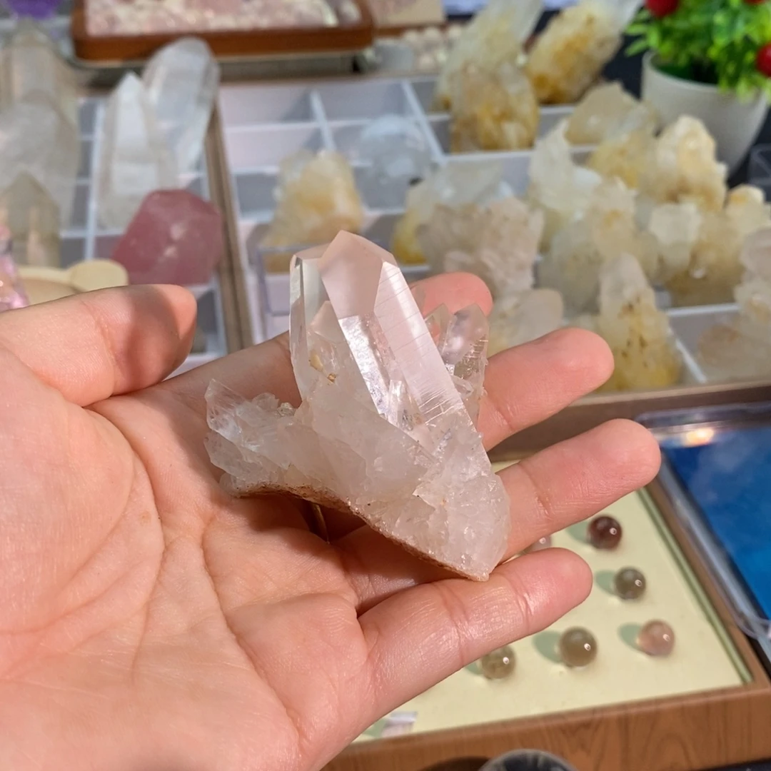 水晶未镶嵌珠宝半成品