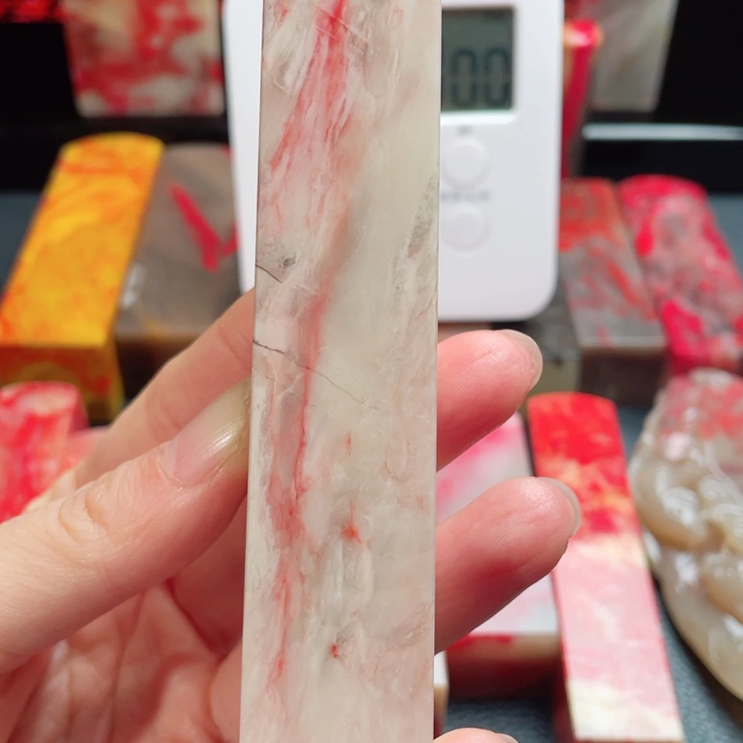 【闪购商品】昌化鸡血石火**皮邵氏鸡血石