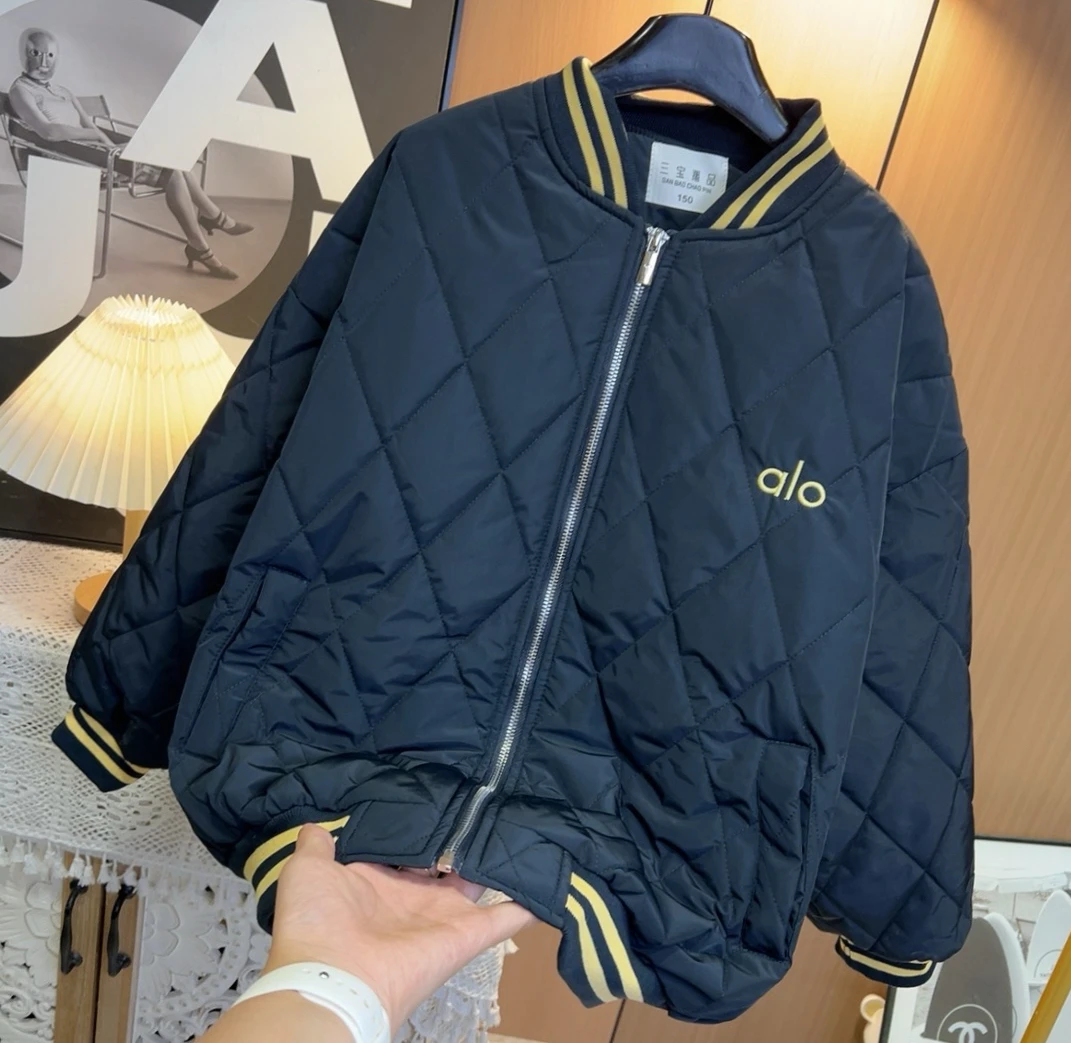 潮酷范~2025新款男童时髦潮酷洋气棒球服夹棉外套11021