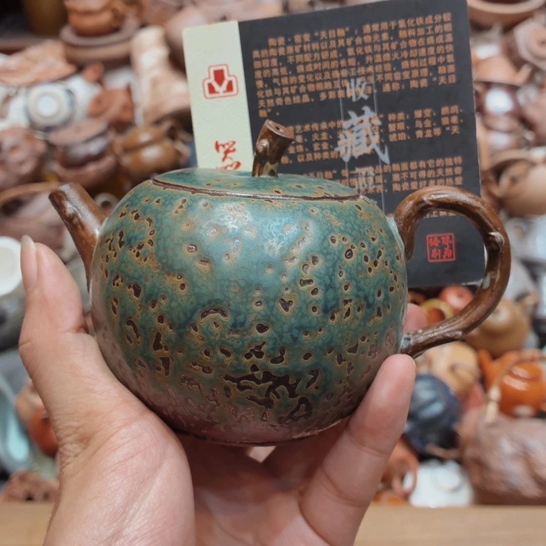 柴燒老岩泥高溫茶器皿