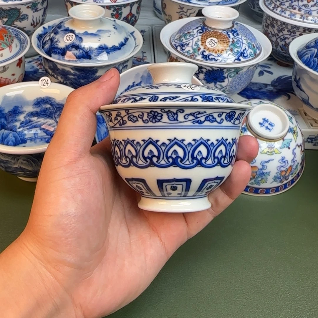 彦祖纯手工手绘茶具291