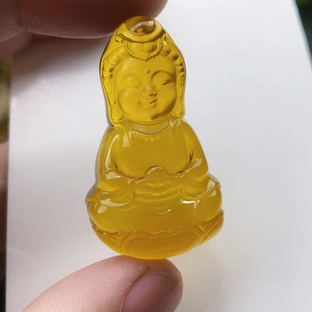 【闪购商品】蓝珀吊坠(不含链)未镶嵌