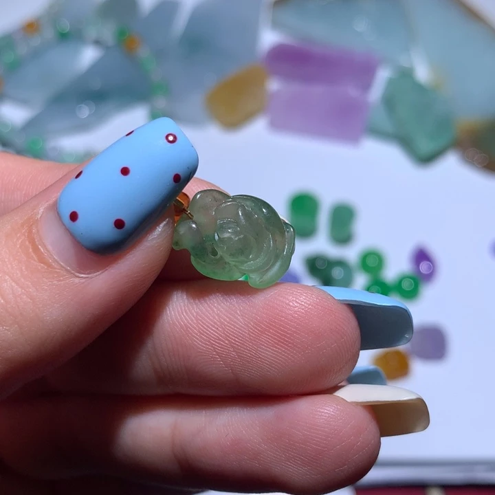 翡翠未镶嵌颈饰无镶嵌86