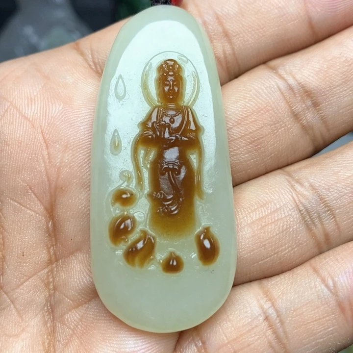 颈饰未镶嵌和田玉