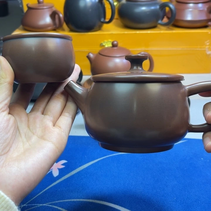 陶瓷古铜色汉瓦220-250cc加杯子
