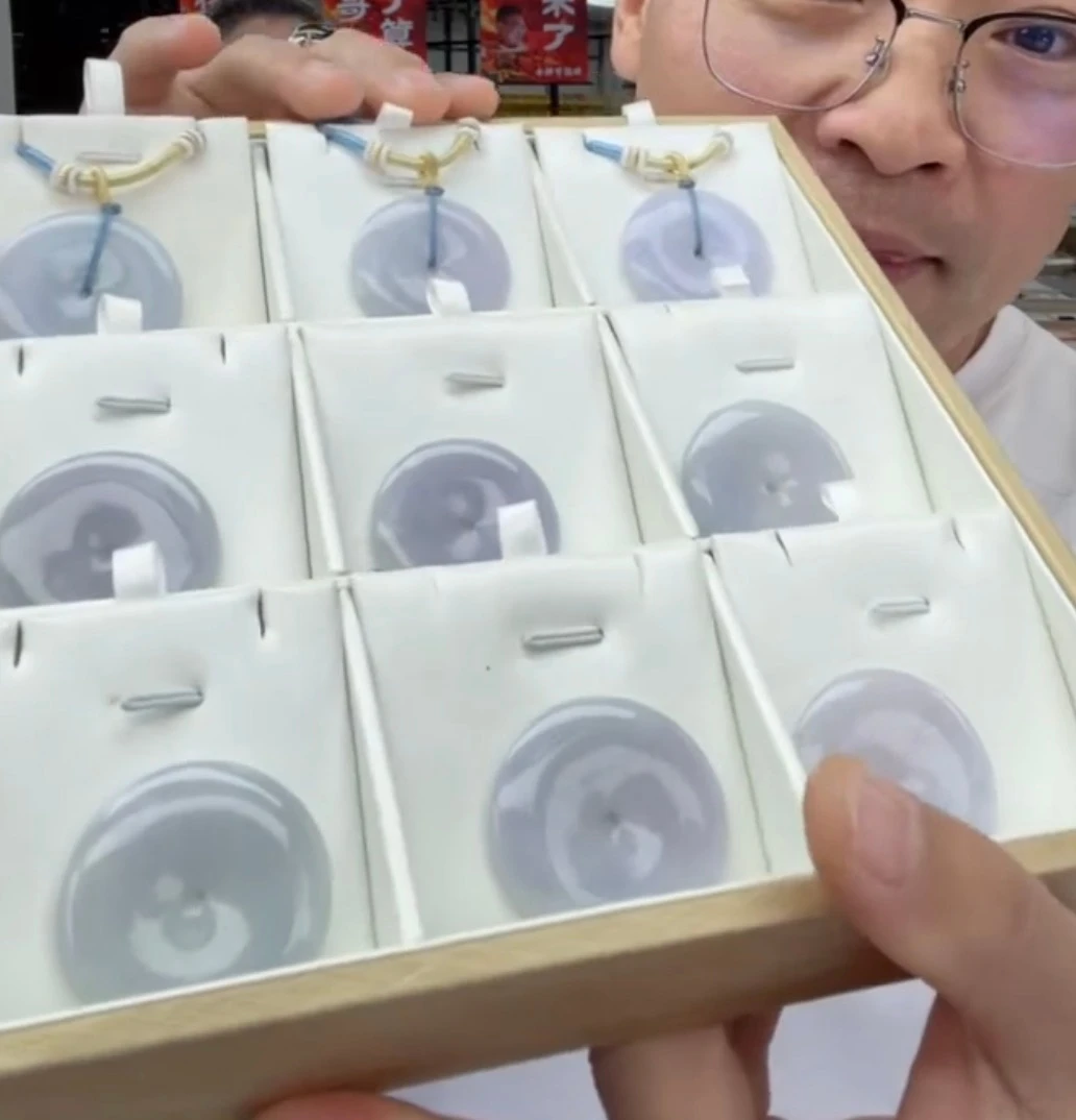 「久鸿一哥精选」5.29/LCG/天然翡翠挂件/多样性发一/LCG001-平安扣