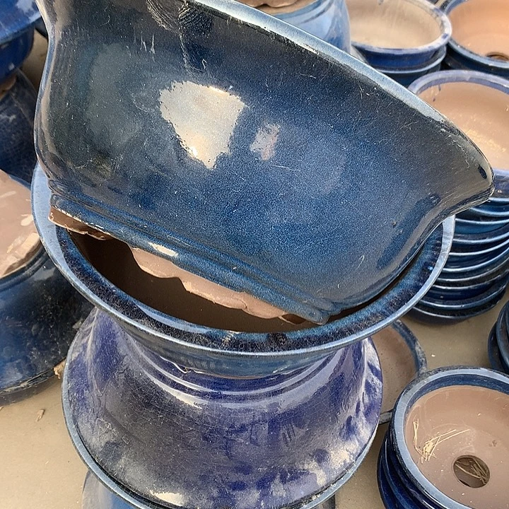 花盆紫砂100-3。  41-17 微瑕