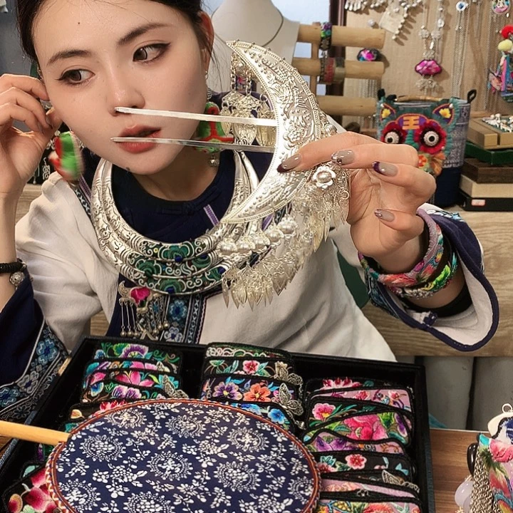 花岗石铁合金发簪