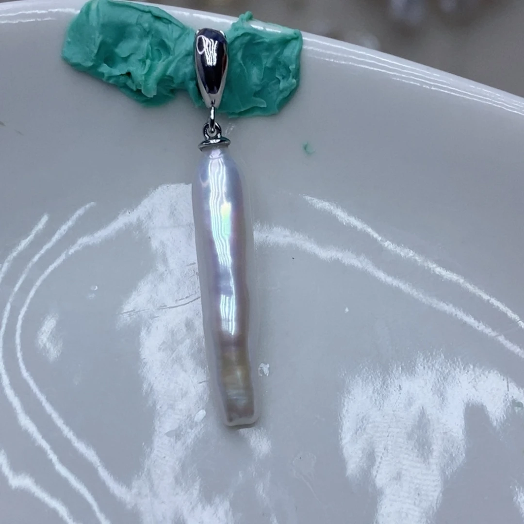 淡水珍珠未镶嵌吊坠(不含链)
