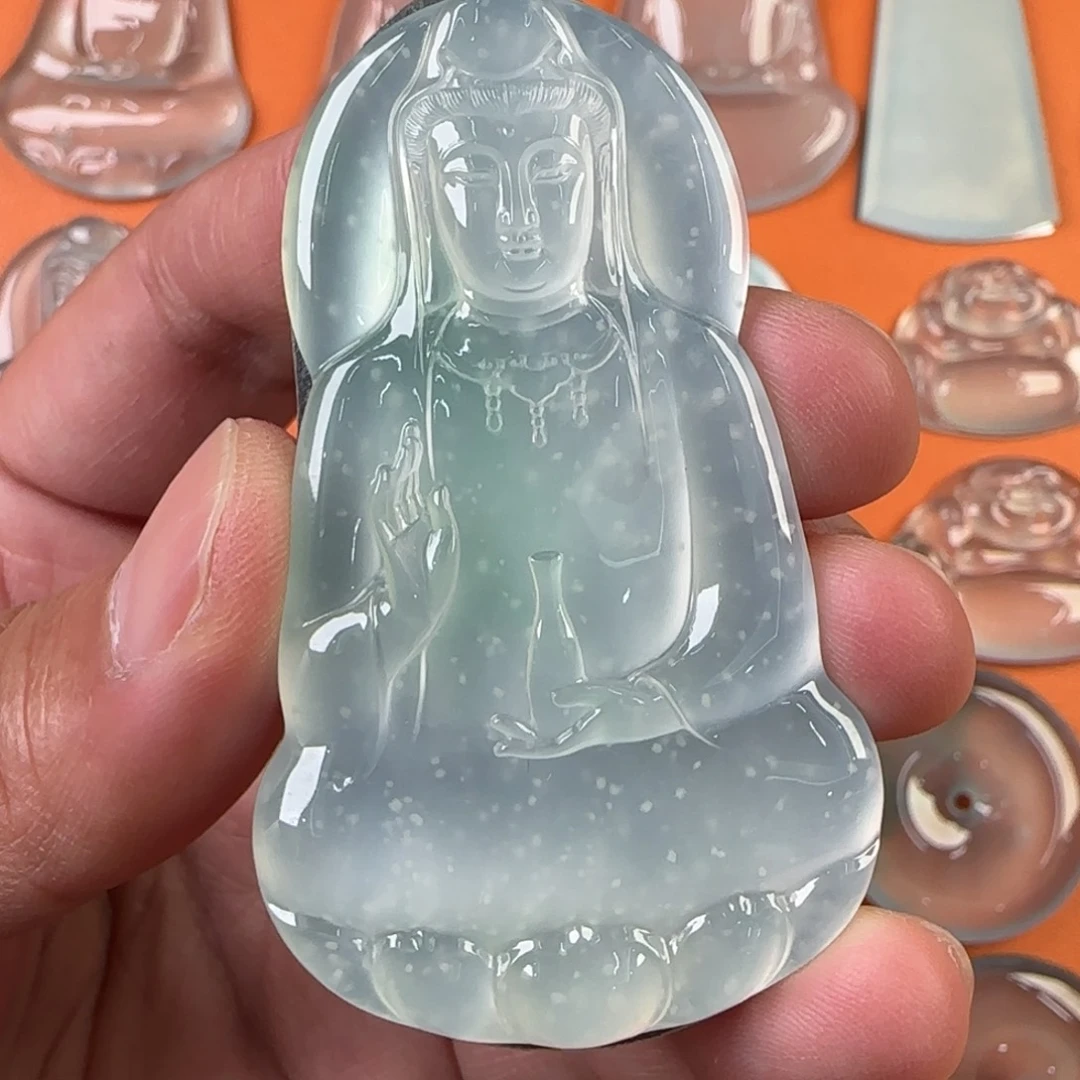 定制翡翠未镶嵌天然