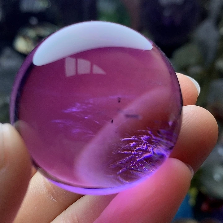 水晶天然紫水晶摆件未镶嵌