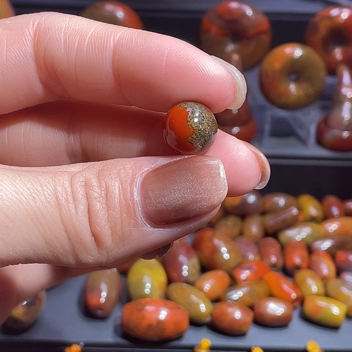 玛瑙/玉髓未镶嵌天然战国红玛瑙玉髓