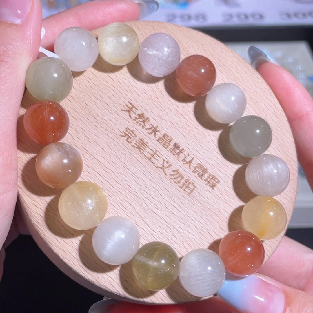 水晶手链未镶嵌296 号多样性发一 Y 13mm+