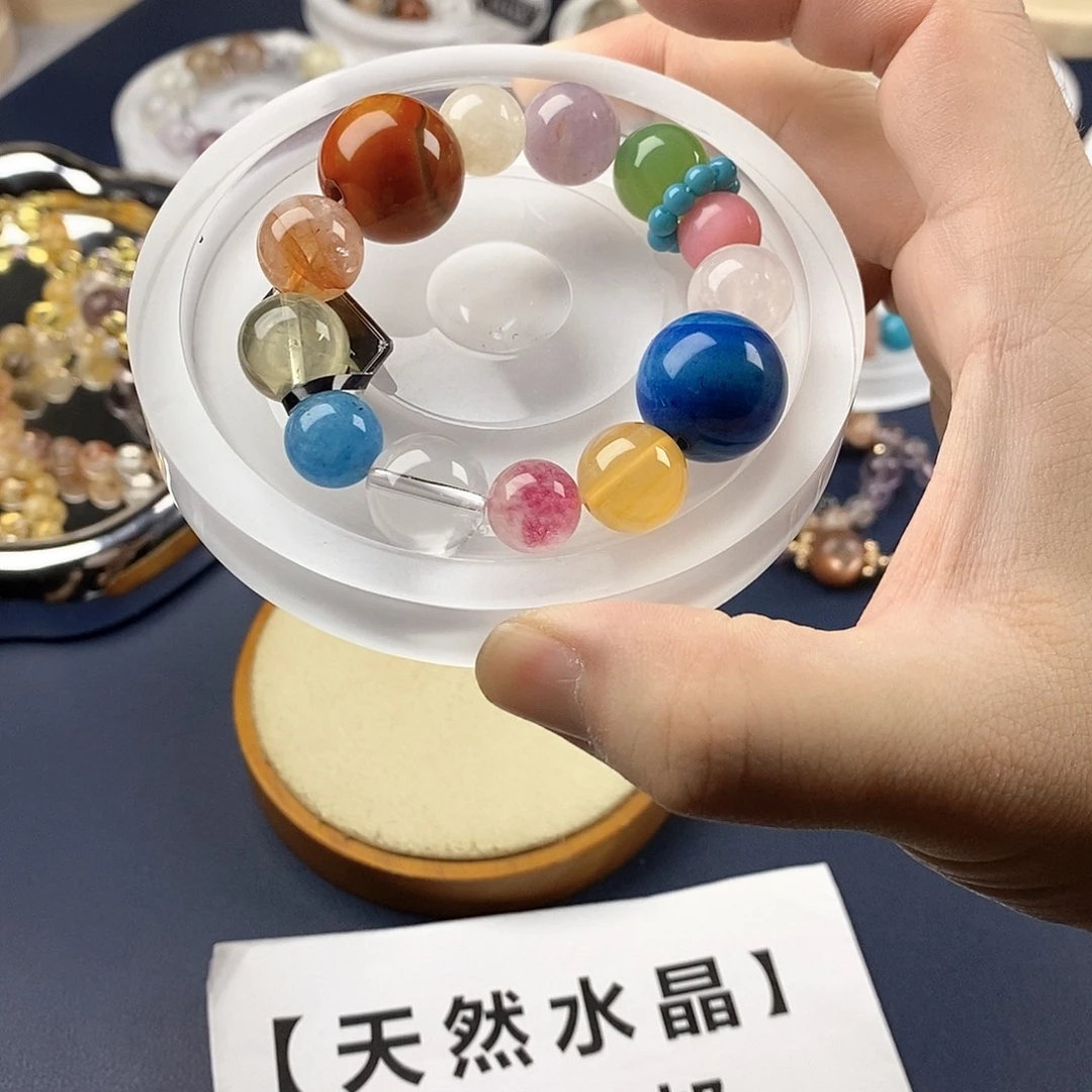 银S925镶嵌手链水晶