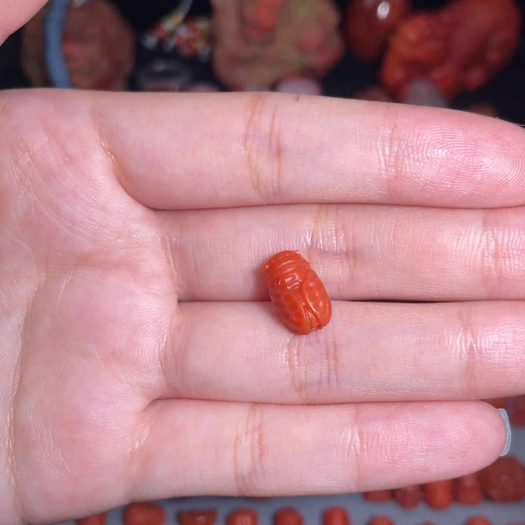 南红玛瑙未镶嵌一鸣惊人7mm+