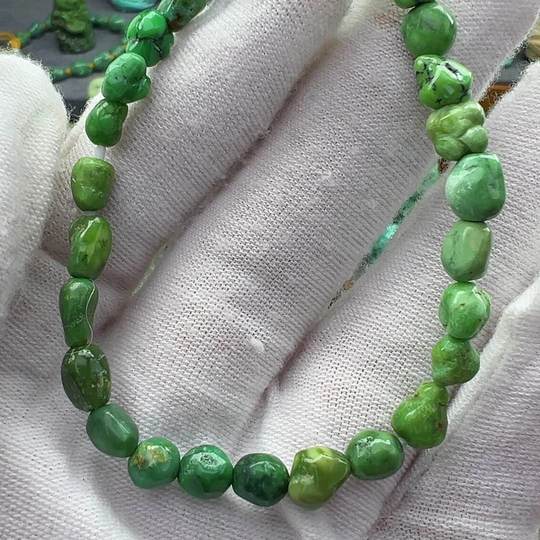 绿松石菜籽黄绿松石Z未镶嵌