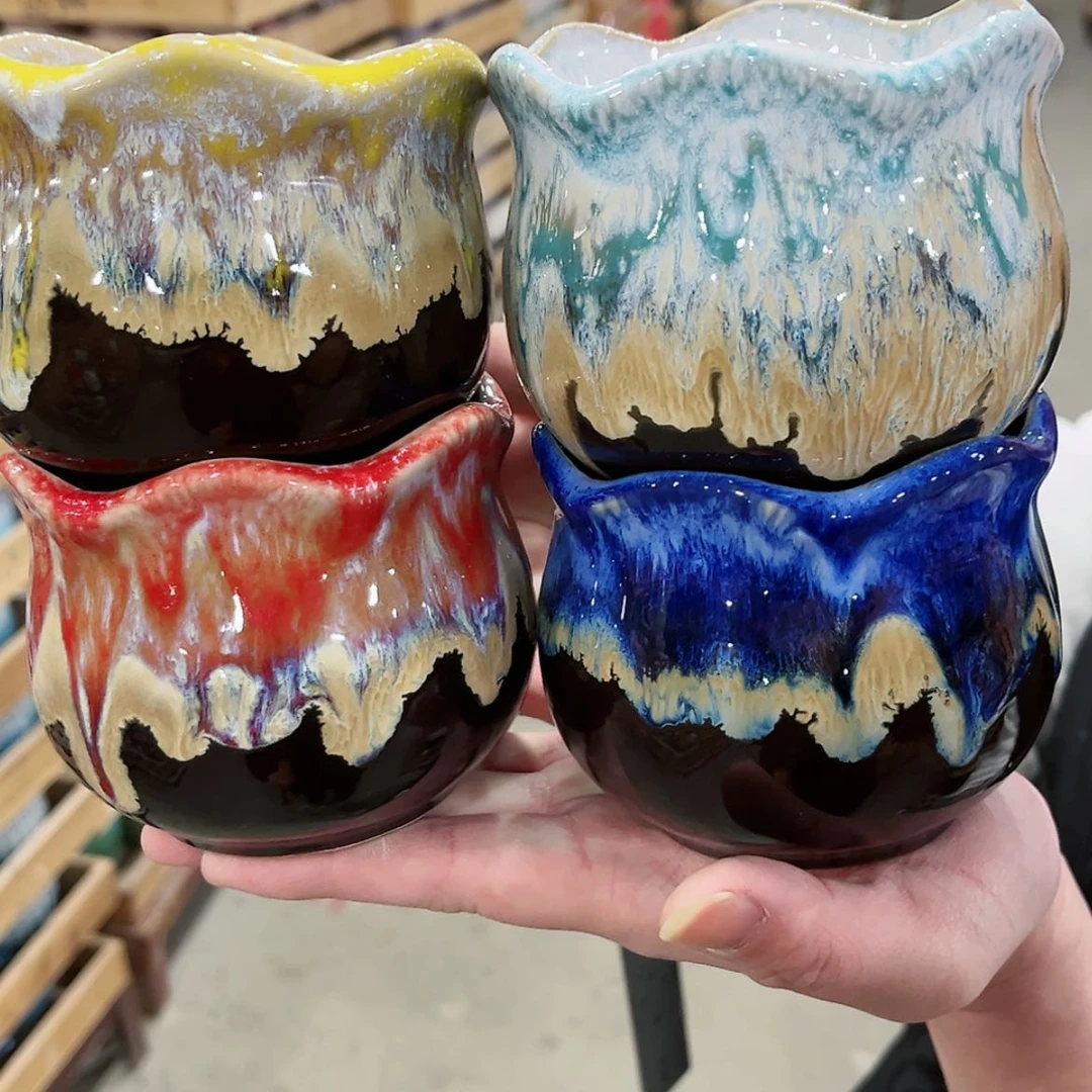 【闪购商品】陶瓷陶瓷多肉植物花盆