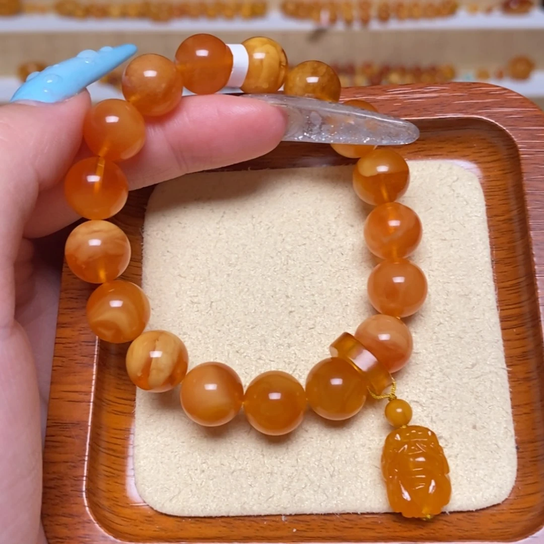 【闪购商品】未镶嵌蜜蜡手链手串