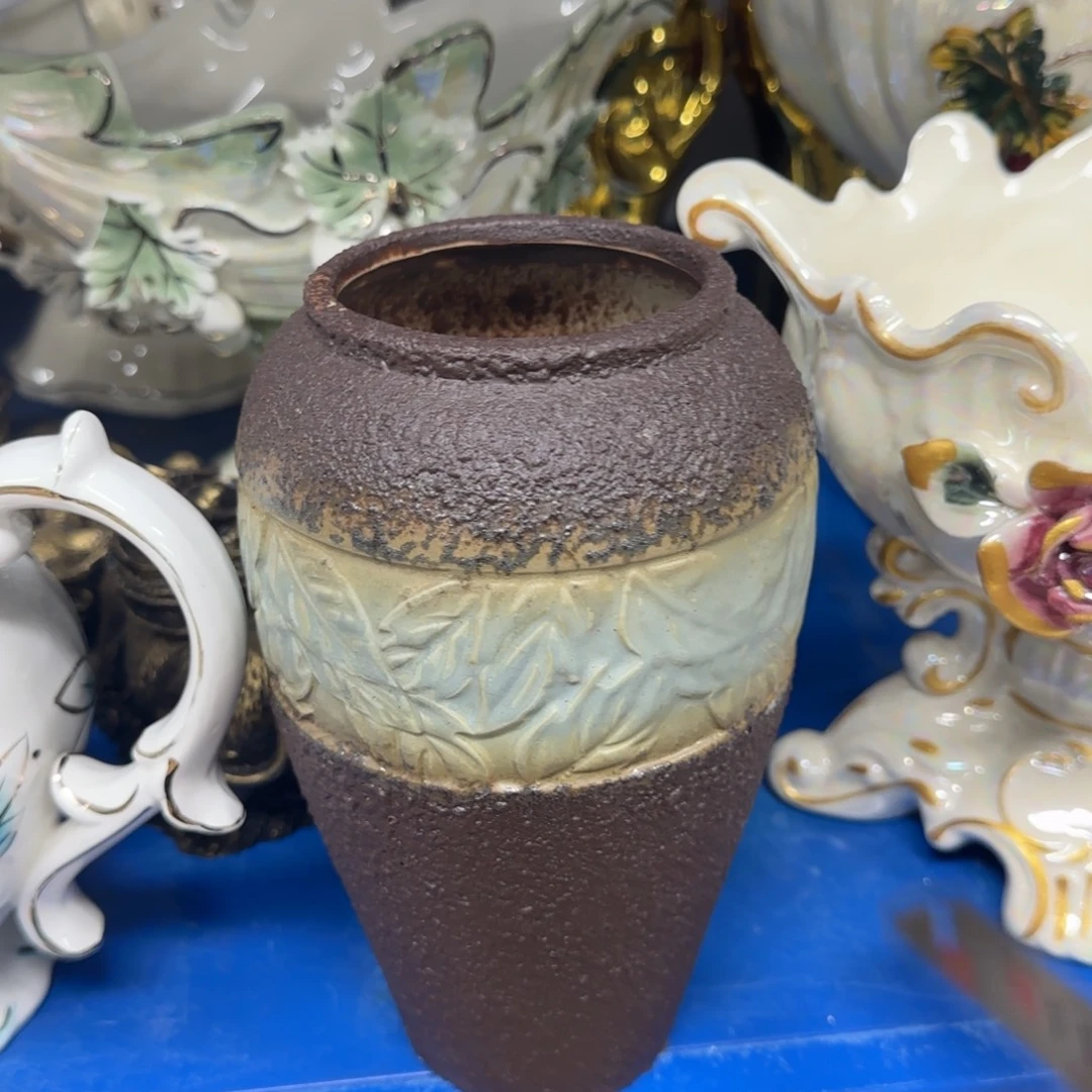 瓷片陶瓷工艺花瓶摆件