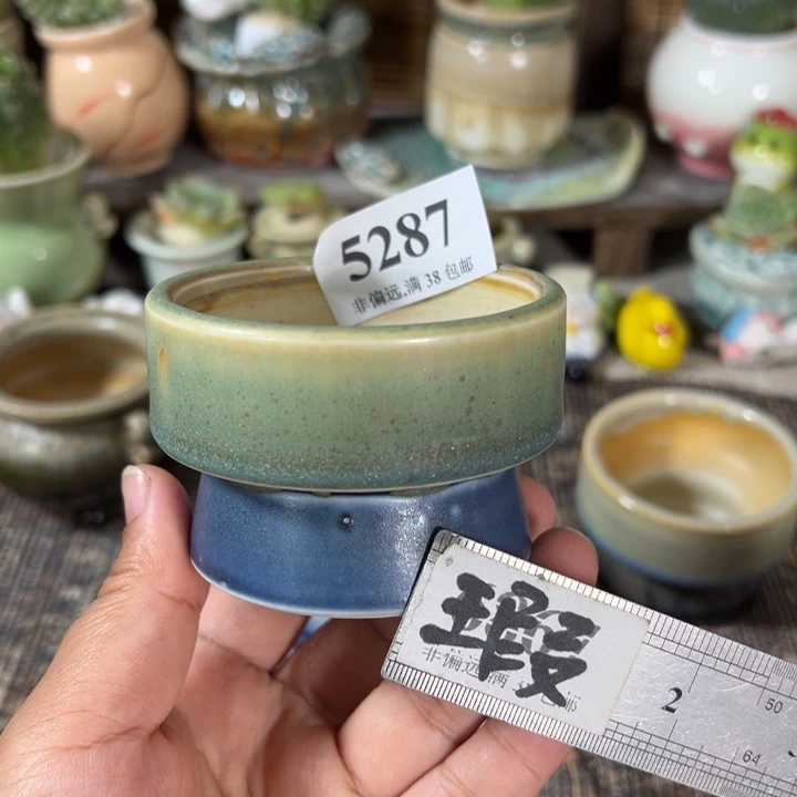 口6 手工花盆满30包邮