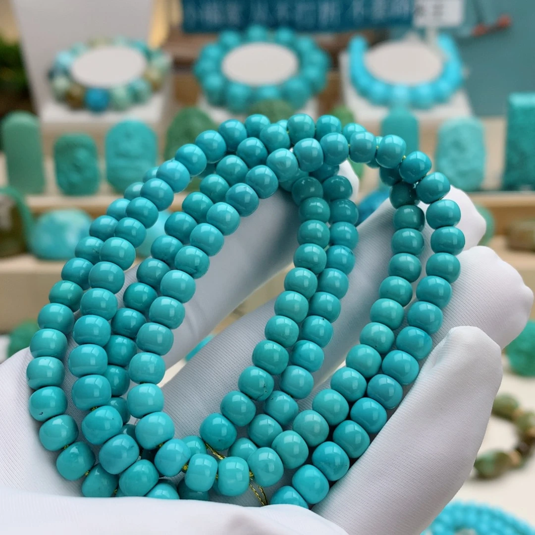 绿松石未镶嵌挂件