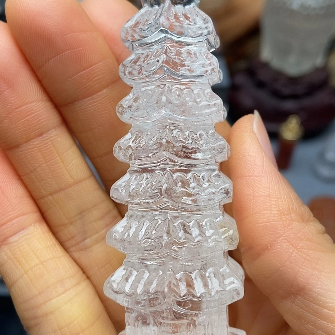 水晶颈饰未镶嵌吊坠