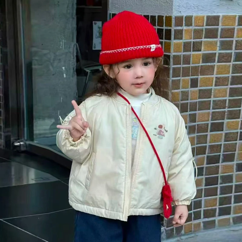【现货】郝叔童品秋冬新款上新2025时尚韩版女童洋气网红外套BY5352