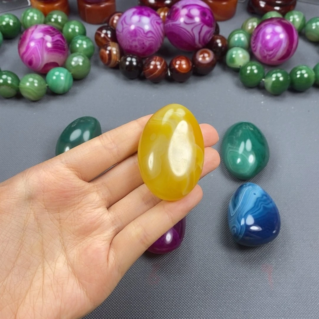 未镶嵌玛瑙/玉髓珠宝奇石平*