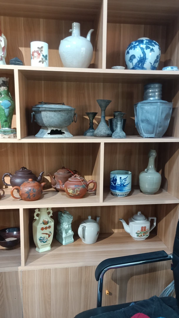 榆木裁切的摆件（一物一拍）