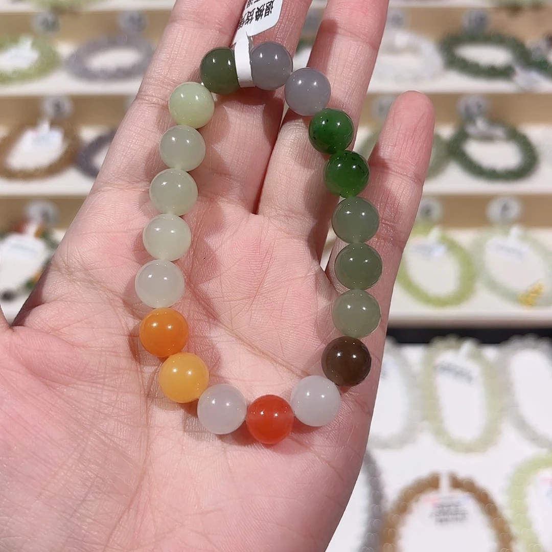 和田玉手链未镶嵌a