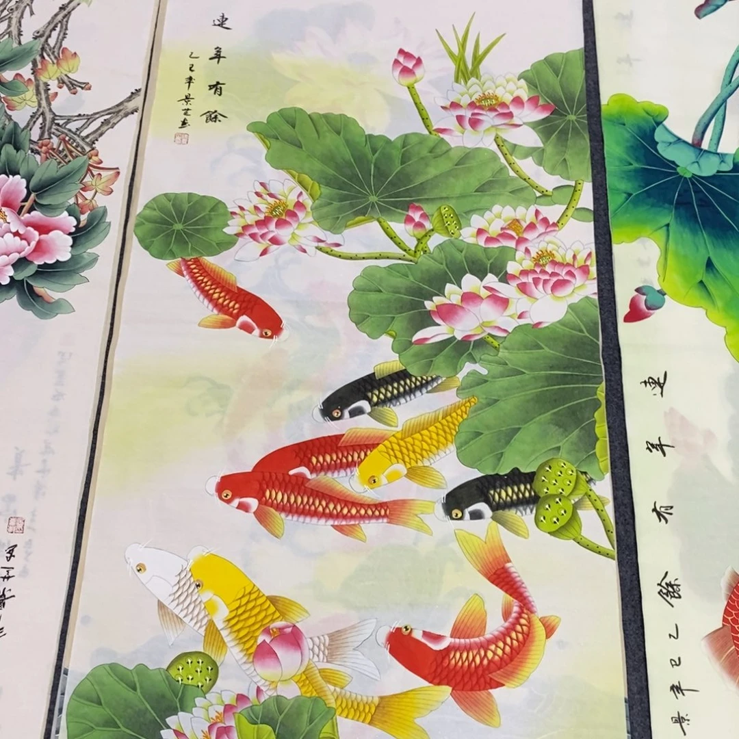 国画140✖️70工笔画画画画画画