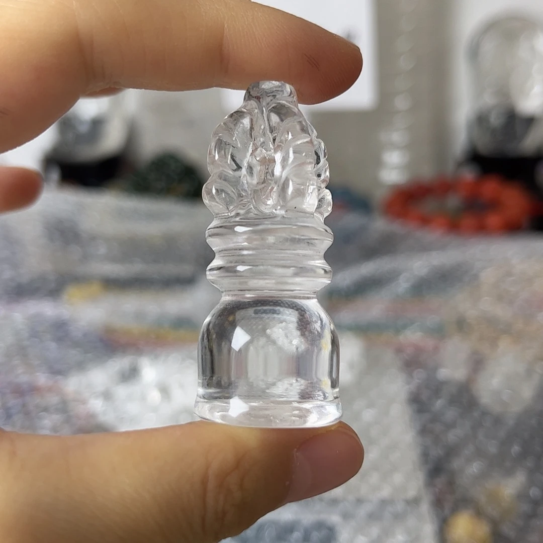 颈饰水晶未镶嵌矿坑金刚铃